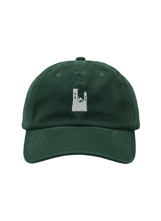 Domkirke Cap - Fløjl (Mørk Oliven)